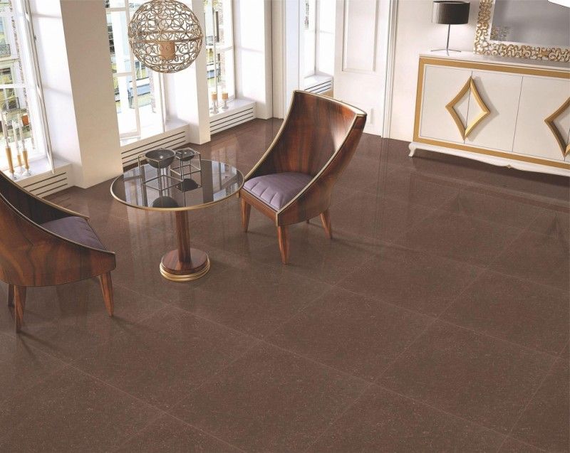 Vitrified Tiles - 600 x 600 mm ( 24 x 24 inch ) - TROPICANA CHOCO