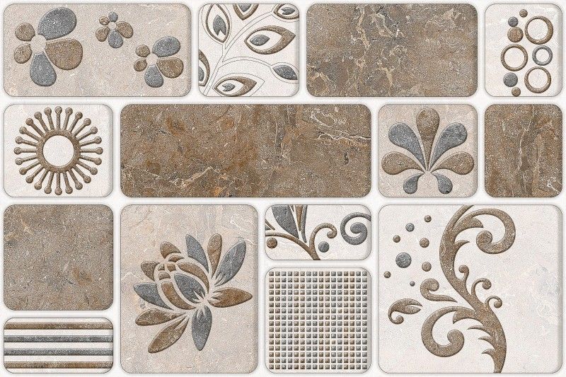 carrelage mural - 300 x 450 mm (12 x 18 pouces) - 1008-D