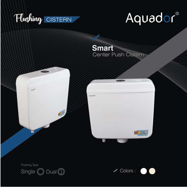 Cistern & Seat Cover  - Aquador Smart Center-1