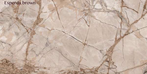 Glazed Porcelain Tiles - 600 x 1200 mm ( 24 x 48 inch ) - Esperda brown (DCNG1408) copy