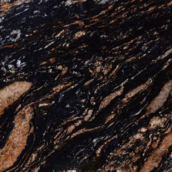 Black Amber Granite