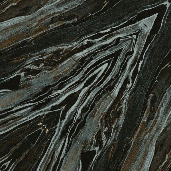 piastrelle gres porcellanato - 600 x 600 mm (24 x 24 pollici) - BLACK CURRENT