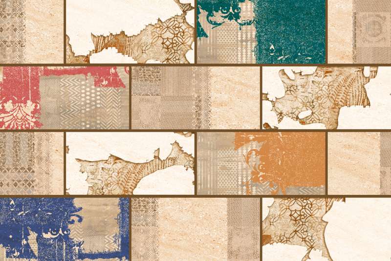 Wall Tiles - 300 x 450 mm  ( 12 x 18 inch ) - 66020_HL_1_{38}