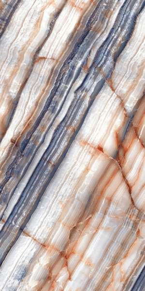 पीजीवीटी और जीवीटी टाइल्स - 600 x 1200 मिमी (24 x 48 इंच) - OMAN-ONYX-MULTI_R1