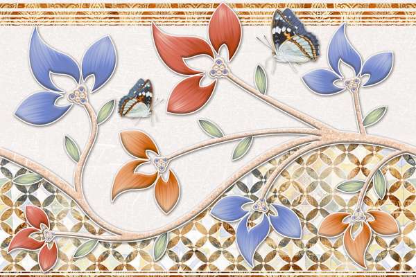 carrelage mural - 300 x 450 mm (12 x 18 pouces) - 1046_HL_1