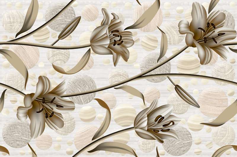 Wall Tiles - 300 x 450 mm  ( 12 x 18 inch ) - 3301_D