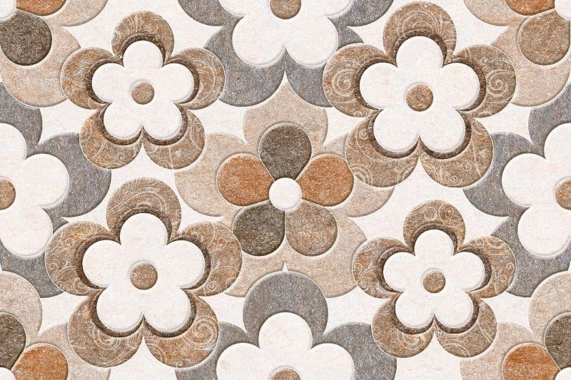 بلاط الحائط - 250 × 375 مم (10 × 15 بوصة) - 834-D