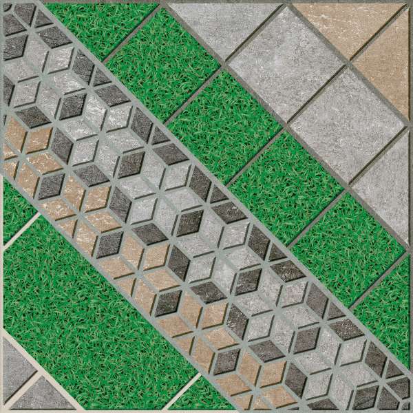 azulejo externo - 400 x 400 mm (16 x 16 polegadas) - STROM-007