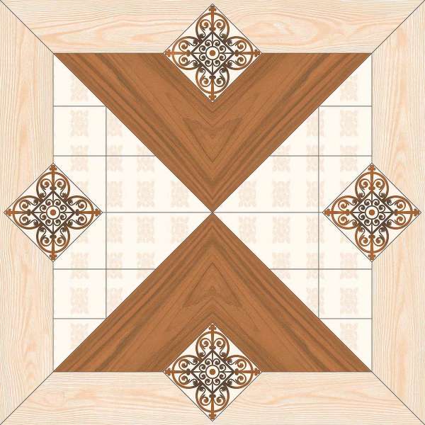 Ceramic Floor Tiles - 600 x 600 mm ( 24 x 24 inch ) - JW-044(CANYON BROWN)