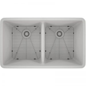 Quartz Composite Double Bowl 5050 Undermount Sink