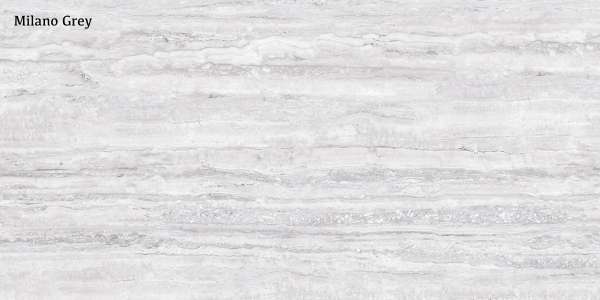 Glazed Porcelain Tiles - 600 x 1200 mm ( 24 x 48 inch ) - Milano Grey