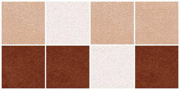 کاشی دیواری دیجیتال - 300 × 600 میلی متر ( 12 × 24 اینچ ) - BEACH SQUARES MIX