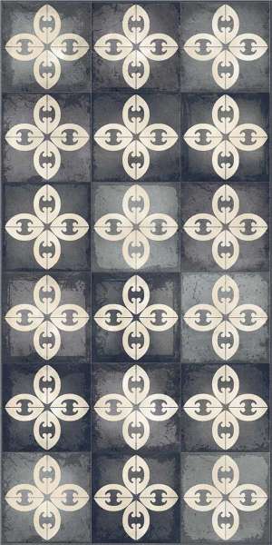 piso azulejo - 600 x 1200 mm (24 x 48 pulgadas) - quiro-grey-decor-01