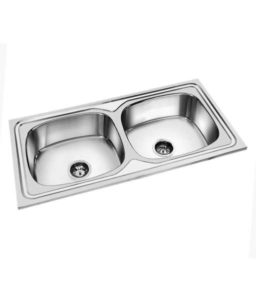 Wastafel Dapur Stainless Steel  - Double Bowl