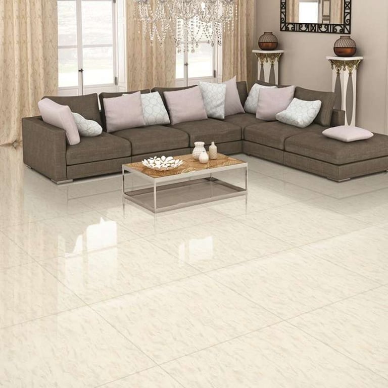 Floor Porcelain Tiles - 600 x 600 mm ( 24 x 24 inch ) - 123-TIGER EYE 