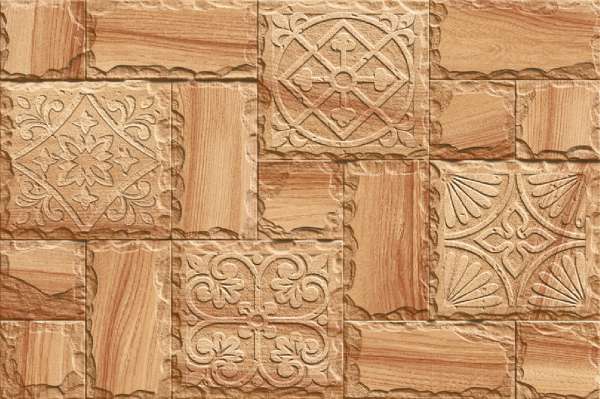 Giga Ijinle Igbega Tiles - 300 x 450 mm (12 x 18 inch) - JAVA 12