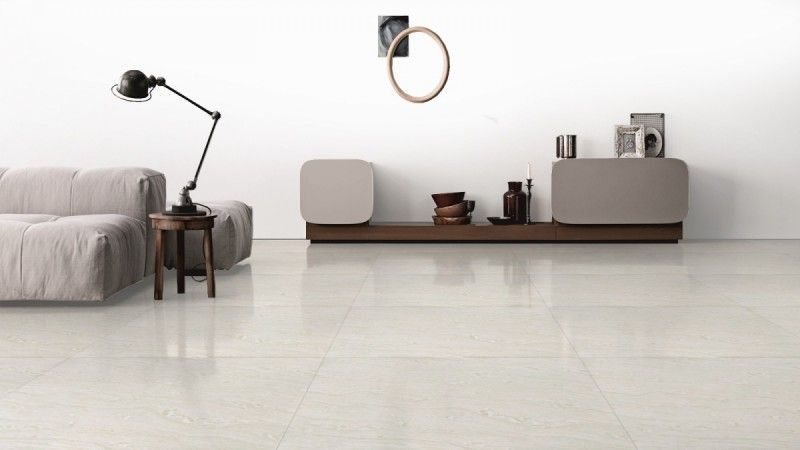 Double agbara Vitrified Tiles - 800 x 800 mm (32 x 32 inch) - DESERT WHITE