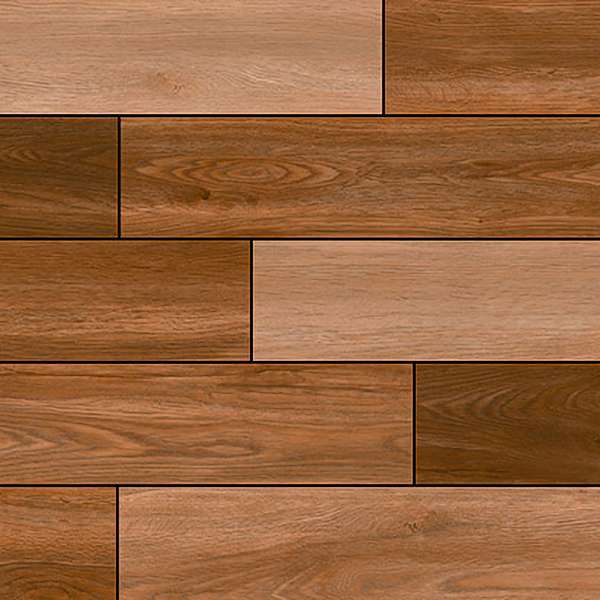 डिजिटल पोर्सिलेन  टाइल्स - 600 x 600 मिमी (24 x 24 इंच) - 80072 (LINO WOOD)