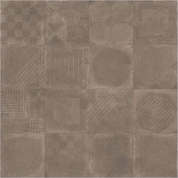 carrelage porcelanosa - 600 x 600 mm ( 24 x 24 pouces ) - hevok-choco-decor