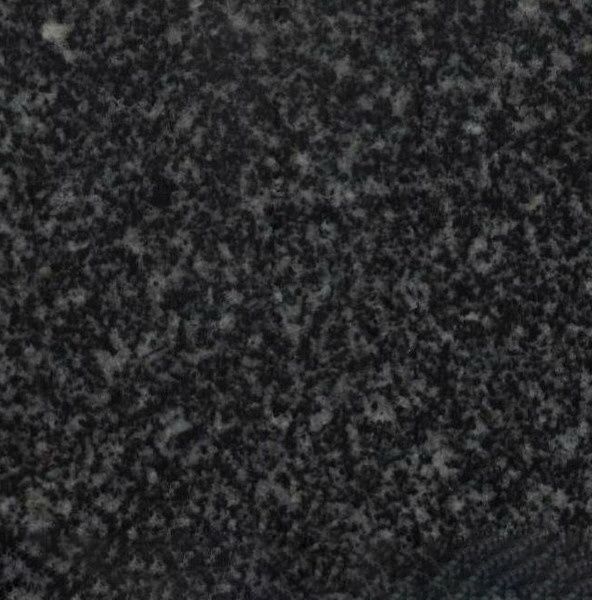 Snow in Black Granite