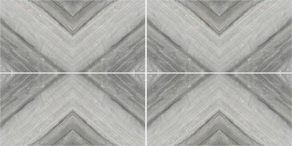 Glazed Porcelain Tiles - 600 x 1200 mm ( 24 x 48 inch ) - Marmo Stesso -A B