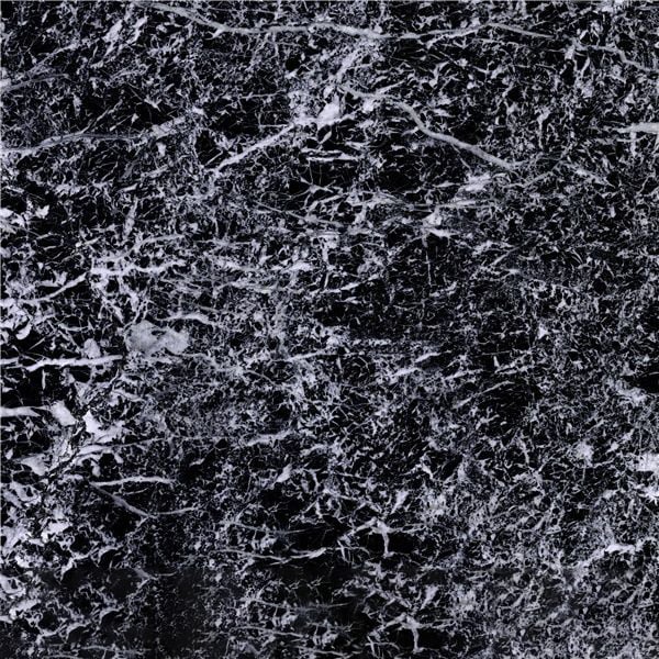 Snowflake Black Marble