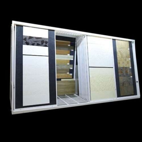 Tiles Display Stand  - 8x4 Tile Display Sliding Panel