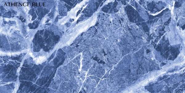 rajoles de porcellana vidriada - 600 x 1200 mm (24 x 48 polzades) - ATHENCE BLUE (DC_1329)