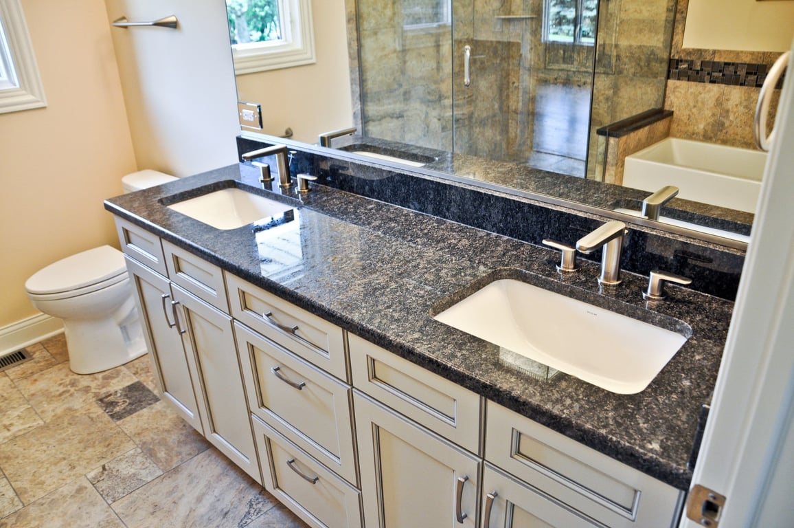 Highland Park Bathroom Countertop