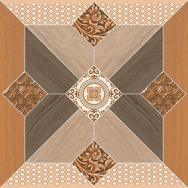 Digital tanganran Tiles - 600 x 600 mm (24 x 24 inch) - JW-038 (DAYNAMIC SQUARE)