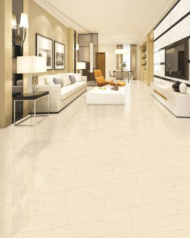 porcelanato para sala - 600 x 600 mm (24 x 24 polegadas) - 156-Topper