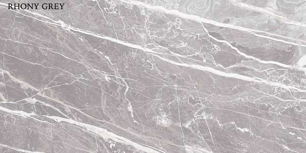 Glazed Porcelain Tiles - 600 x 1200 mm ( 24 x 48 inch ) - RHONY GREY P1 copy