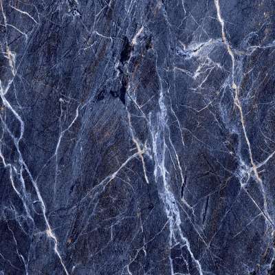 Glazed Porcelain Tiles - 600 x 600 mm ( 24 x 24 inch ) - Nevy Blue R1