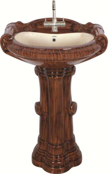 Wash Basin Pedestal  - Serena Set HW-02