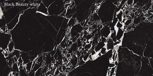 pavimento gres porcellanato - 600 x 1200 mm (24 x 48 pollici) - Black Beauty white P1 copy