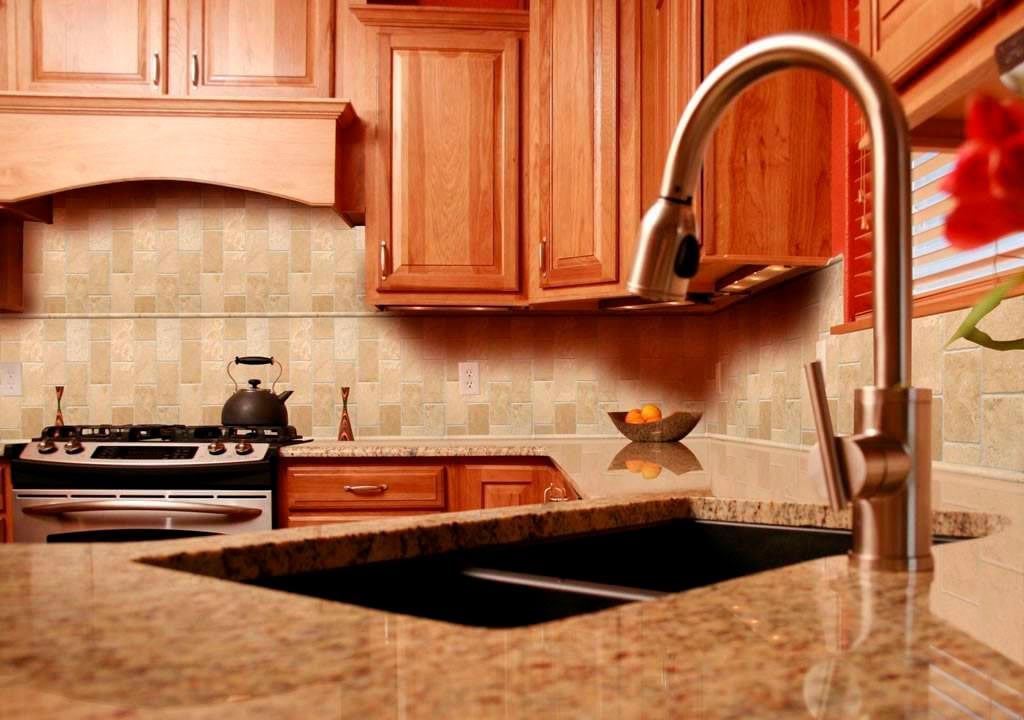 Amber Yellow Granite countertop