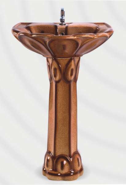 Wash Basin Pedestal  - Lotus Set