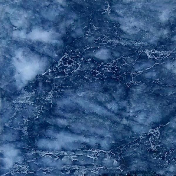 Dark Deep Blue Marble