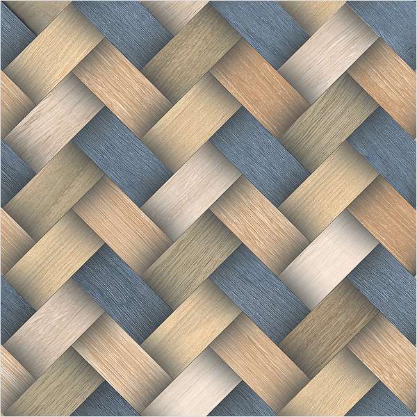 pavimento gres porcellanato - 195 x 1200 mm (8 x 48 pollici) - weave-gris