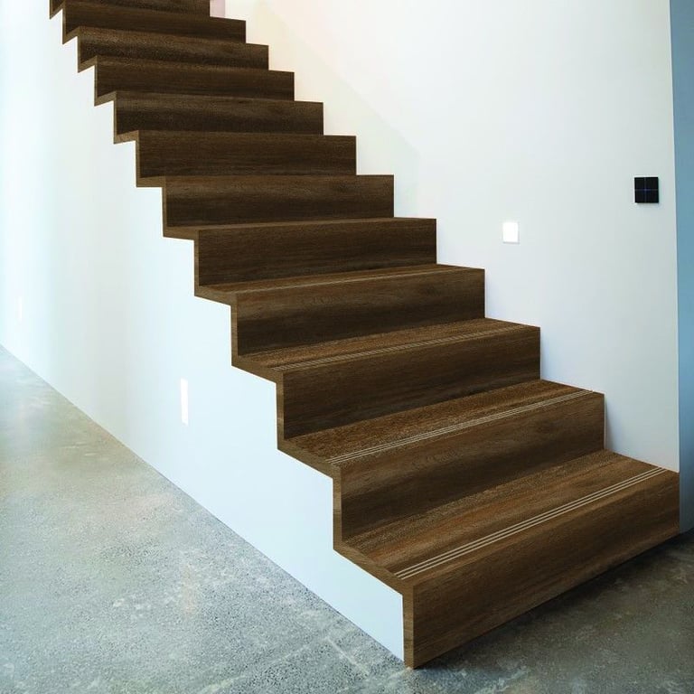 Stair Tiles - 300 x 900 mm ( 12 x 36 inch ) - Step wood 3006_01