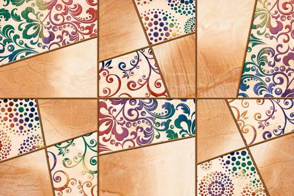 Wall Tiles - 300 x 450 mm  ( 12 x 18 inch ) - 55056_HL_1_{43}