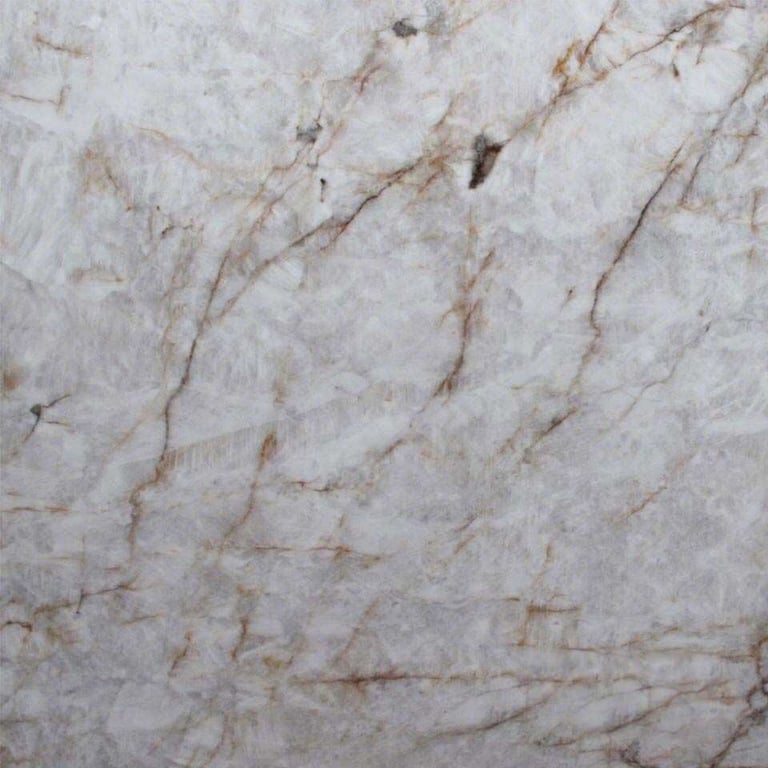 White Crystal Quartzite countertop