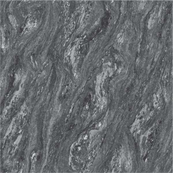 Vitrified Tiles - 600 x 600 mm ( 24 x 24 inch ) - Dragon Black (Dark)