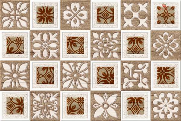 cerámica para pared baldosas - 300 x 450 mm (12 x 18 pulgadas) - 1049 D