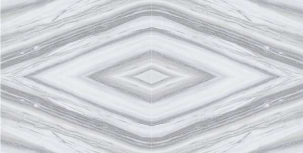 بلاط الباركيه - 600 × 1200 مم (24 × 48 بوصة) - SPARKEL WHITE