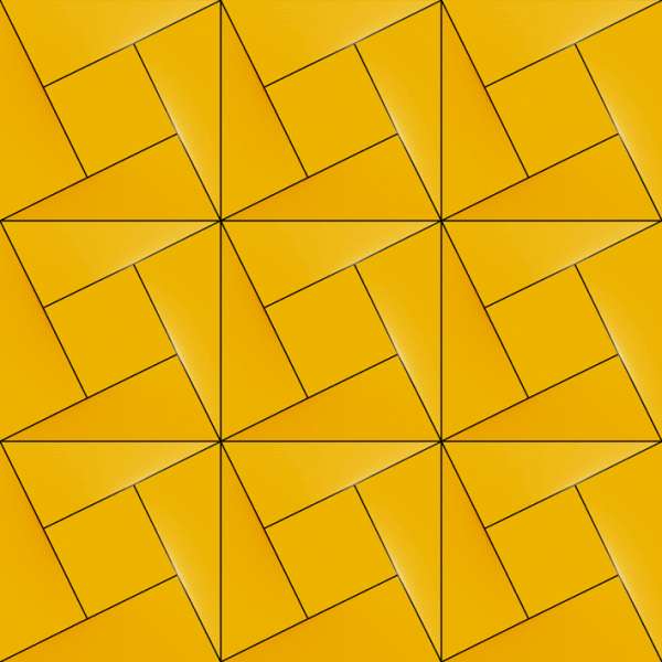 wandfliesen - 300 x 300 mm (12 x 12 Zoll) - MANGO YELLOW-110-DG