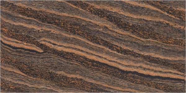 Double agbara Vitrified Tiles - 600 x 1200 mm (24 x 48 inch) - AMAZON COPPER ( D )