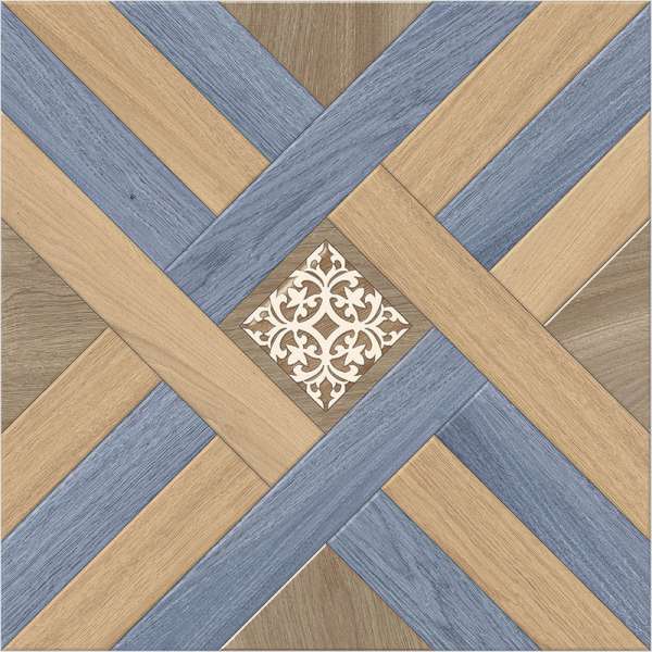 piso azulejo - 195 x 1200 mm (8 X 48 pulgadas) - nicola-blue