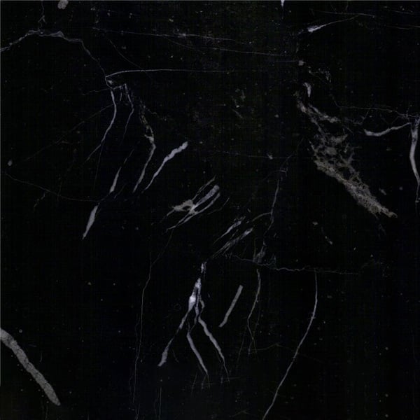 Mountain Black Ink Marble