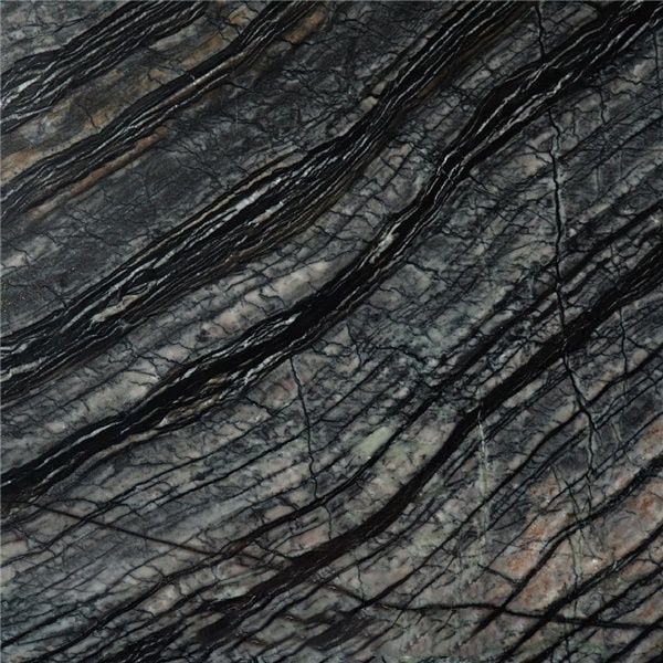 Black Wooden Marble